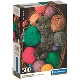 Clementoni HQC Fluffy Kitten 500-delna sestavljanka - | Shoptok.si
