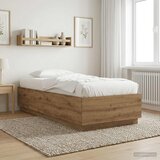  Okvir kreveta za pod Hrast artisan 80 x 200 cm | shoptok.hr