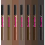 NYX Professional Makeup Zero To Brow Gel gel za obrvi z aplikatorjem odtenek 03 Taupe 2 ml | Shoptok.si