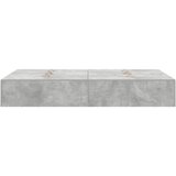 Krevet s ladicama Betonski sivi 120 x 200 cm Konstruirano drvo | Eponuda.ba