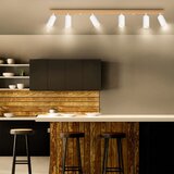  Brilagi - Svetiljka SELE 6xGU10/30W/230V bela/dekor hrasta | Eponuda.com