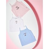 Sinsay Pamučni topovi na naramenice s čipkastim obrubom 3 pack Hello Kitty Cijene