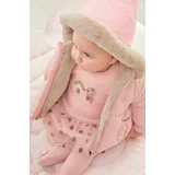 Mayoral Newborn Obojestranska jakna za dojenčke roza barva