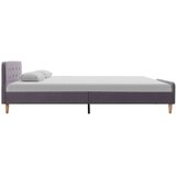vidaXL Okvir za krevet od tkanine svjetlosivi 120 x 200 cm | shoptok.hr