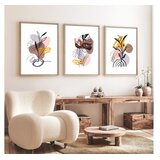 WALLXPERT Uramljena slika Huhu227, 20x30 cm, 3 dijela | Eponuda.ba