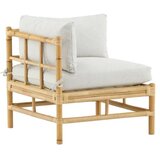Venture Home Cane modul za vrtnu sofu 75 &amp;times; 76 &amp;times; 70 cm, prirodna boja drva Slike