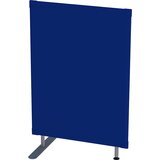 eurokraft pro Predelna stena z zvočno izolacijo, stenska plošča, višina 1200 mm, širina 800 mm, modre barve | Shoptok.si
