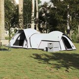 vidaXL Šotor za kampiranje za 5 osebi bel z zatemnitvijo - - Bela - 10.56 - N/A - | Shoptok.si