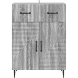  Kreveta Siva sonoma 66 x 34,5 x 89,5 cm Konstruirano drvo | shoptok.hr
