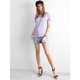 BASIC Feel Good T-shirt-RV-TS-4662.24P-Light Purple | Shoptok.si