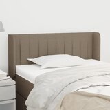  Uzglavlje s ušima smeđesivo 93x16x78/88 cm od tkanine | shoptok.hr