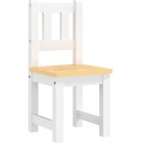  4-dijelni set dječjeg stola i stolica bijeli i bež MDF | shoptok.hr