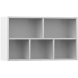 Ormarić za knjige / komoda bijeli 50x25x80 cm konstruirano drvo | shoptok.hr