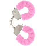 Toy Joy Lisice Furry Fun Cuffs-Roza Cene