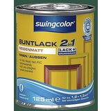 SWINGCOLOR Barvni lak 2v1 Swingcolor (mah zelena, svilnato mat, 125 ml) Cene