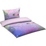 Esposa OBOJESTRANSKA POSTELJNINA 200/200 cm saten lila | Shoptok.si