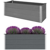 Visoka greda WPC 150x50x54 cm siva Cene