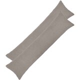  Presvlaka za jastuk 2 pcs HEERLEN Svjetlosiva 40 x 145 cm | shoptok.hr