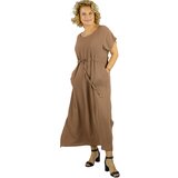 Pri Long maxi dress with waist tie "Summer Elegance" | shoptok.hr