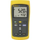FLUKE mjerač temperature 52 ii -250 do +1372 °C tip osjetnika j, k, t, e kalibriran prema: tvorničkom standardu u