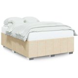 vidaXL Okvir za krevet bez madraca tamnosivi 140 x 200 cm od tkanine | shoptok.hr