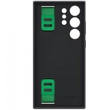 Samsung galaxy S23 ultra silicone grip case black | Shoptok.si