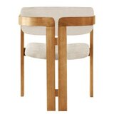 Hanah home Trpezarijska stolica 58x76x49cm Svijetlosivo-Hrast | Eponuda.ba