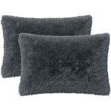  Presvlaka za jastuk 2 pcs HEERLEN Antracit 50 x 70 cm PV flis | shoptok.hr