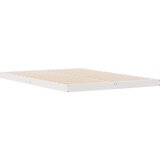  Krevet s daskama Bijelo 160 x 210 cm Čvrsto borovo drvo | shoptok.hr