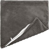  Presvlaka za jastuk 2 pcs HEERLEN Tamnosiva 50 x 50 cm Kord | shoptok.hr
