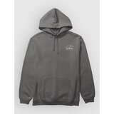 Salty Crew Lurking Pulover s kapuco iz flisa charcoal Cene