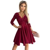 Numoco dress with lace neckline Cene