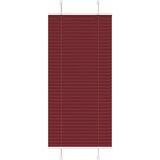 vidaXL Plisirana žaluzija bordo rdeča 65x150 cm širina blaga 64,4 cm poliester, (5000298370) | Shoptok.si