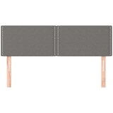  Uzglavlja 2 kom tamnosiva 72 x 5 x 78/88 cm od tkanine | shoptok.hr
