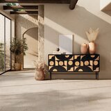MOME Crna komoda od masivnog manga 175x90x40 cm Navya – | shoptok.hr