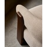 Kave Home Bež fotelj iz šenilje Granite – | Shoptok.si