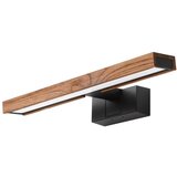  Brilagi-LED kupatilsko osvetljenje za ogledalo WOODY MIRROR 3u1 LED/8W/230V 40 cm IP44 crna/hrast | Eponuda.com