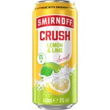 Smirnoff Cider Crush Lemon&Lime, 0.44l Cene