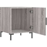  Nočna omarica 2 kosa siva sonoma 40x40x50 cm inženirski les, (20808255) | Shoptok.si