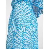Orsay Blue women's patterned shorts - Women's Cene