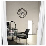 WALLXPERT dekorativni metalni zidni sat enzoclock S013 black | ePonuda.com