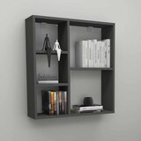 Hanah home zidna polica Myra, 70,8 cm, antracit | Eponuda.com