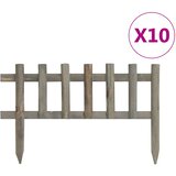  Rubnjaci za travnjak 10 kom od jelovine 4,4 m | shoptok.hr