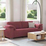  Trosjedni kauč - Vino crvena 178 cm Tkanina | shoptok.hr