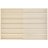  Ormar za izlaganje na zidu Zidne Bež 80 x 8,5 x 54 cm Šperploča | shoptok.hr