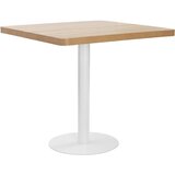 Bistro stol svjetlosmeđi 80 x 80 cm MDF Cijene