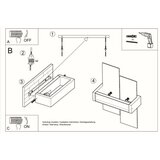  Stenska svetilka FENIKS 1 bela, (21347443) | Shoptok.si