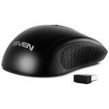 Sven RX-220W Miš optički brezžični, simetričen (primeren za levičarje), črn | Shoptok.si