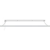 vidaXL Zložljiva tenda antracit in bela 4x3 m blago in aluminij | Shoptok.si