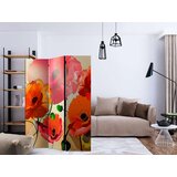  Paravan u 3 dijela - Velvet Poppies [Room Dividers] 135x172 | shoptok.hr